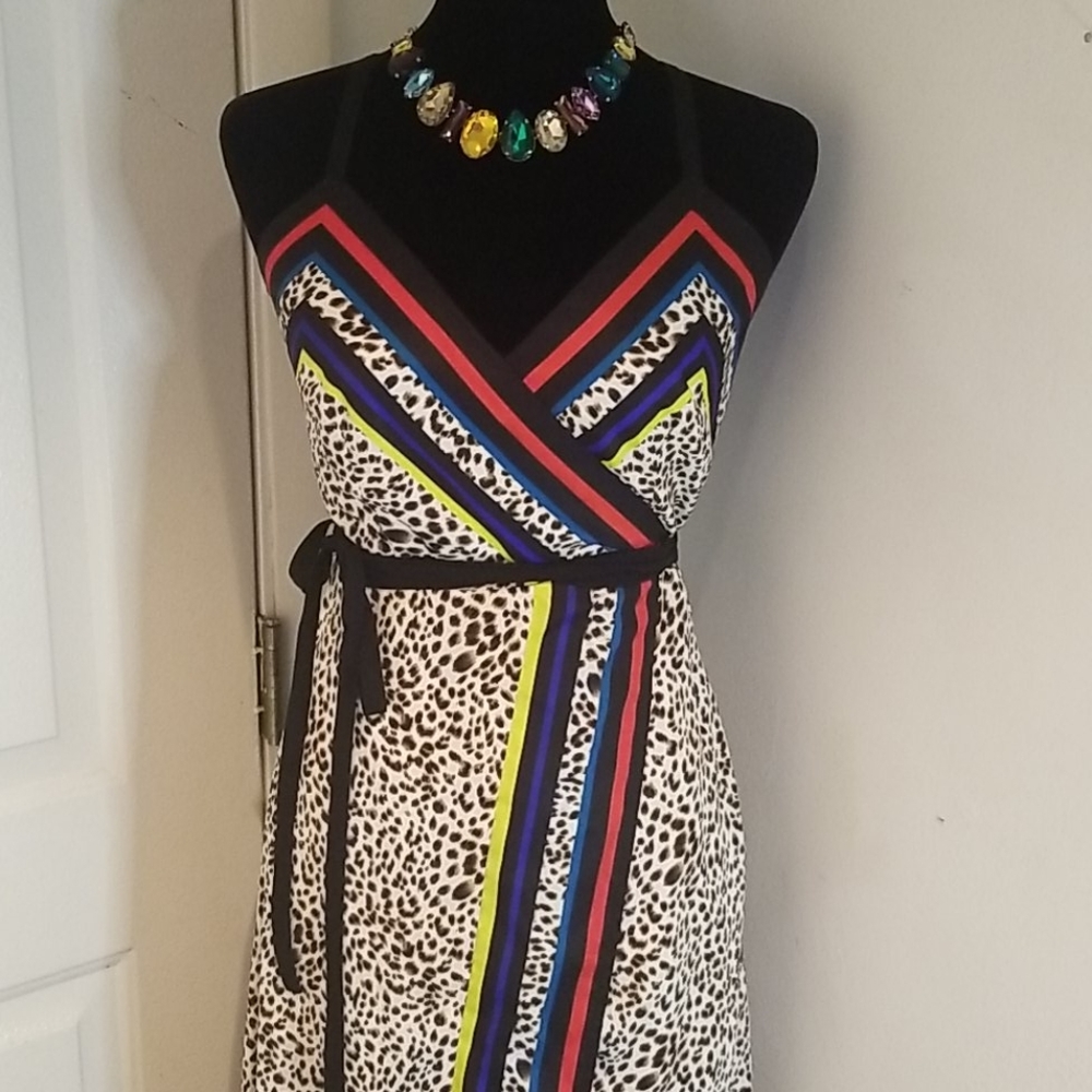 Joseph Ribkoff Leopard Maxi - Picture 2 of 6